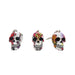 Resin With Water Transfer Printing Skull Key Chain-Assorted Gadget Super Supplys Inc Design C