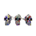 Resin With Water Transfer Printing Skull Key Chain-Assorted Gadget Super Supplys Inc Design D
