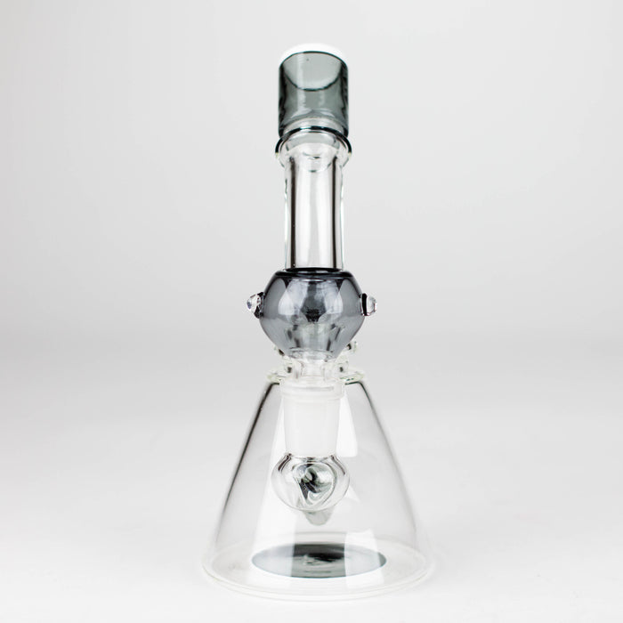 7" Bent neck fancy bong Other Shaped Bong Bongzie Smokes