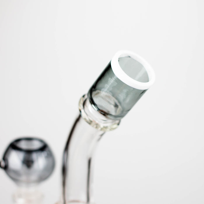 7" Bent neck fancy bong Other Shaped Bong Bongzie Smokes