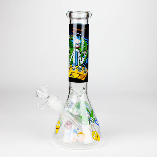 10" 4mm R&M Design Beaker Beaker Bong Super Supplys Inc Design 01