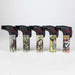 StriKo | Bob Marley Easy Grip single flame Refillable Torch lighter Display of 15 Lighters BB Canada Design B