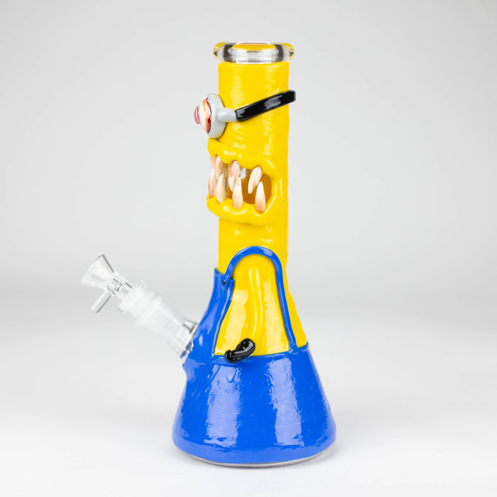 10" Resin 3D ONE EYE glass beaker [DY408] Resin · Silicone · Plastic Bong DY Glass