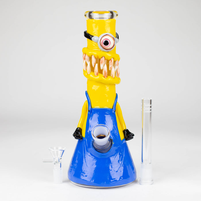 10" Resin 3D ONE EYE glass beaker [DY408] Resin · Silicone · Plastic Bong DY Glass