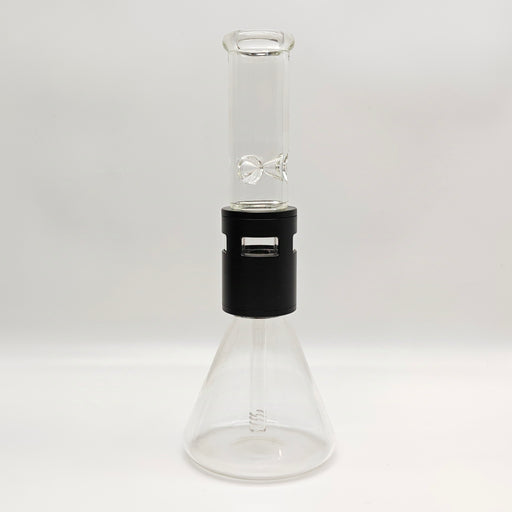 14" Metal Detachable Glass Bong Assorted Colours Other Shaped Bong Super Supplys Inc Black