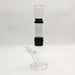 13.5" Detachable Airflow Straight Shooter Glass Bong Super Supplys Inc Black