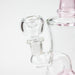 8" color tube glass bong with diffuser Beaker Bong Bongzie Smokes