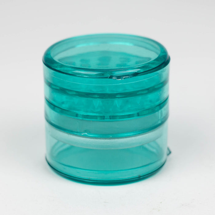 Acrylic grinder mixed color pack of 20 Display Pack Bongzie Smokes