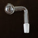 Oil burner pipe 90 Degree attachment Jar of 20 Bongs Accessories Bongzie Smokes
