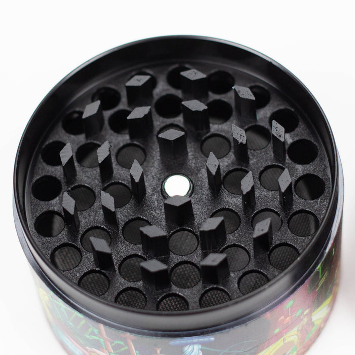 63*42mm 4 Layes R&M Design Metal Grinder Box Of 6 Display Pack Super Supplys Inc