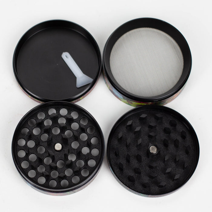 63*42mm 4 Layes R&M Design Metal Grinder Box Of 6 Display Pack Super Supplys Inc