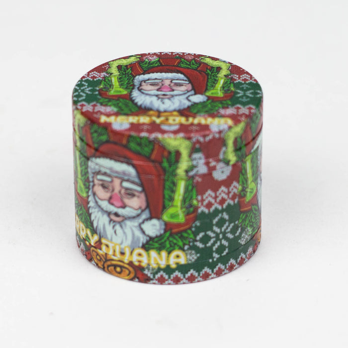 40*35mm Celebrate Design 4 Layers Zinc Grinder Box Of 12 Display Pack Super Supplys Inc