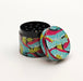40*34mm 4 Layers Puff Mushroom Design Metal Grinder Box Of 12 Display Pack Super Supplys Inc