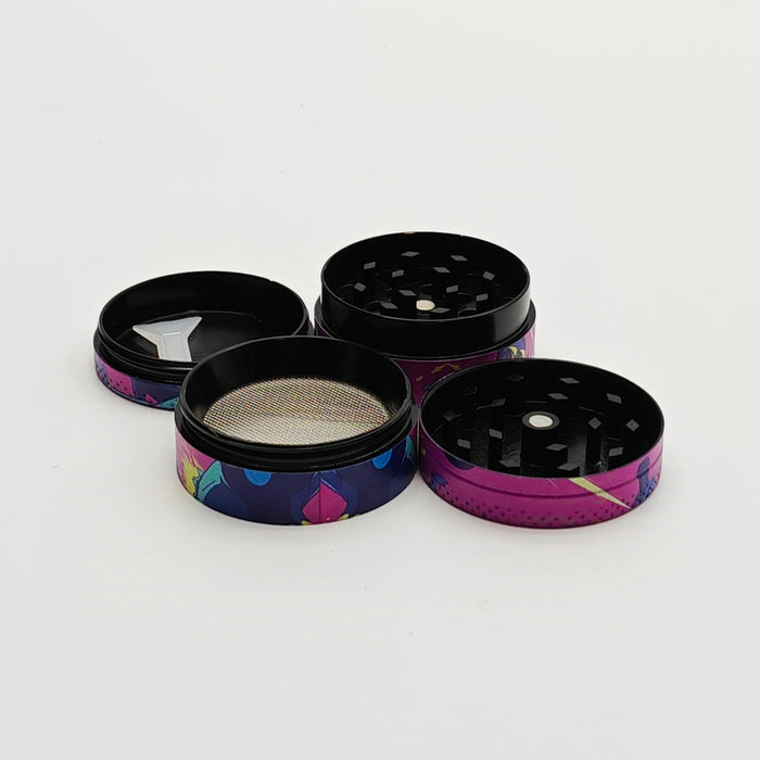 40*34mm 4 Layers R&M Design Metal Grinder Box Of 12 Display Pack Super Supplys Inc