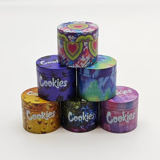 40*34mm 4 Layers C Design Metal Grinder Box Of 12 Display Pack Super Supplys Inc