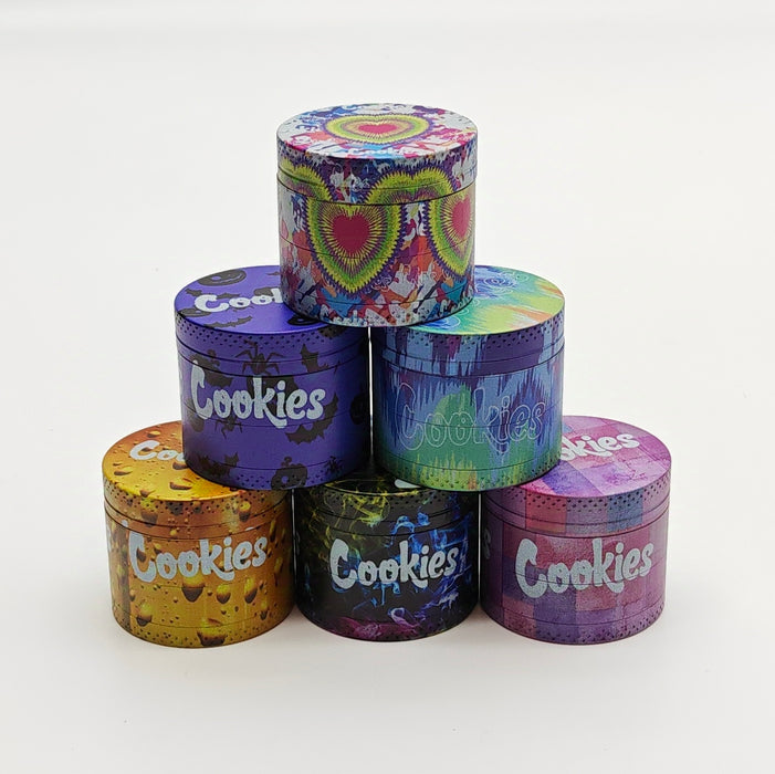 40*34mm 4 Layers C Design Metal Grinder Box Of 12 Display Pack Super Supplys Inc