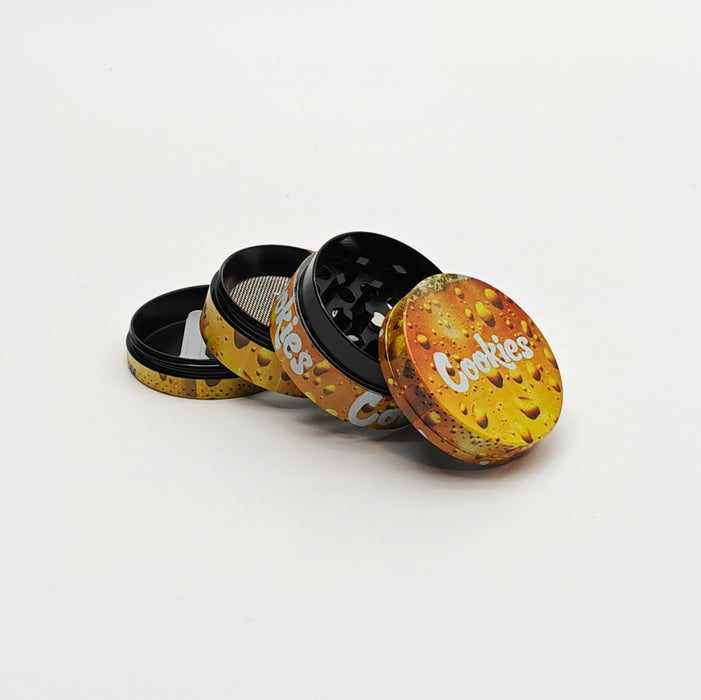 40*34mm 4 Layers C Design Metal Grinder Box Of 12 Display Pack Super Supplys Inc