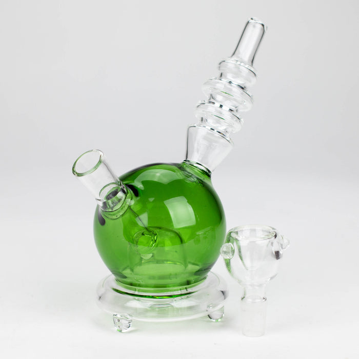 6" Apple glass water bong Other Shaped Bong Bongzie Smokes