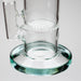 11" honeycomb glass water pipe Glass Bong Bongzie Smokes