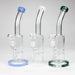 11" honeycomb glass water pipe Glass Bong Bongzie Smokes
