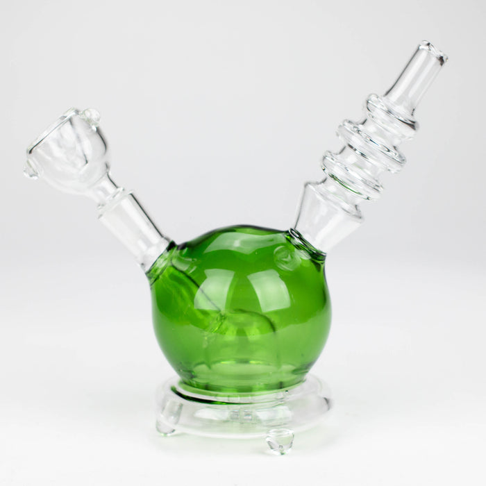 6" Apple glass water bong Other Shaped Bong Bongzie Smokes
