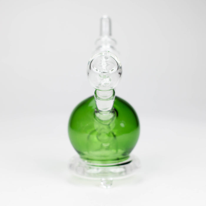 6" Apple glass water bong Other Shaped Bong Bongzie Smokes