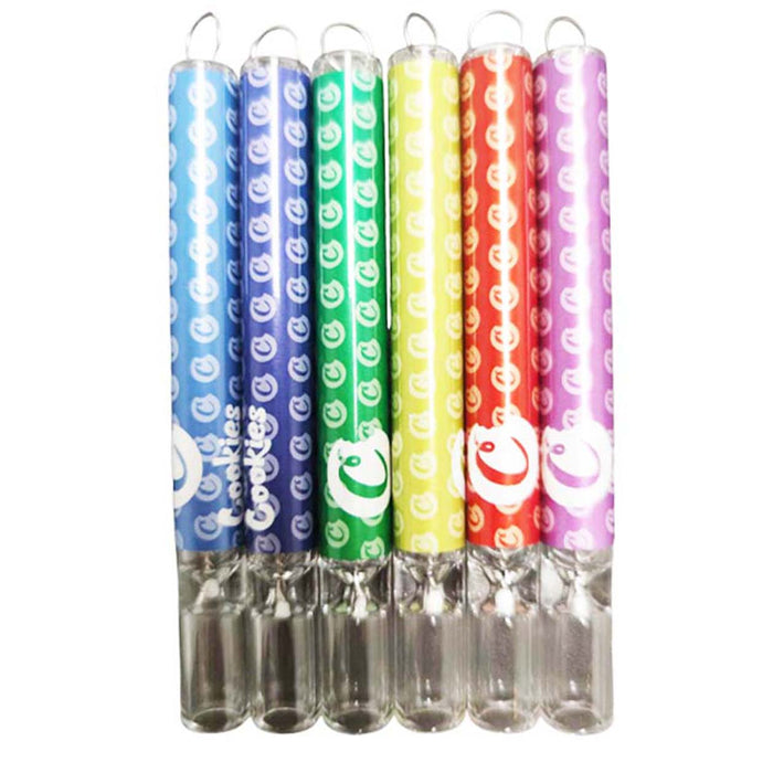 4" Color Straight One Hitter With Brush Box of 48 One Hitter Super Supplys Inc