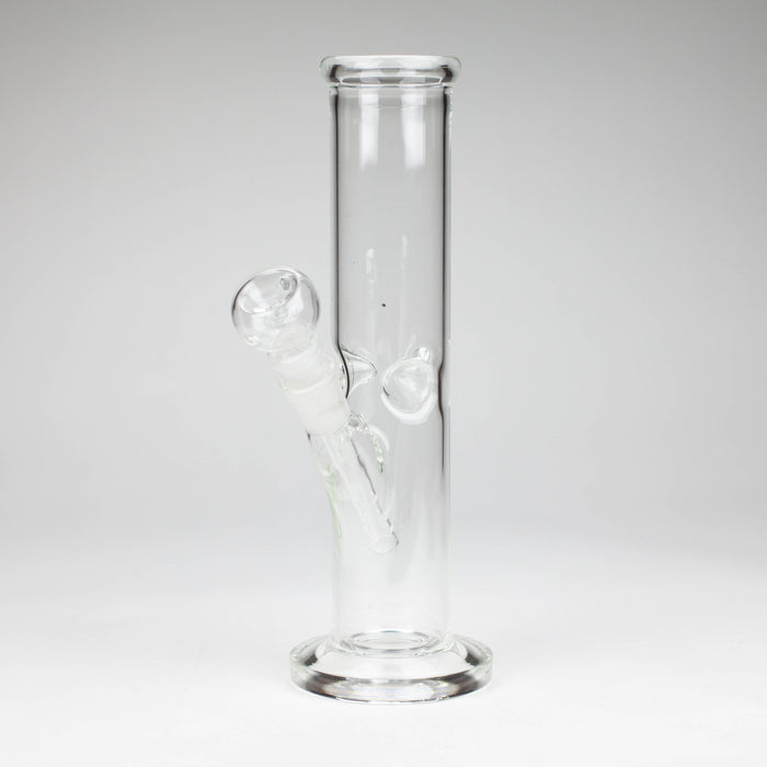 10" Straight tube glass water bong Glass Bong Bongzie Smokes