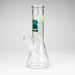 10" clear beaker glass water bong Beaker Bong Bongzie Smokes