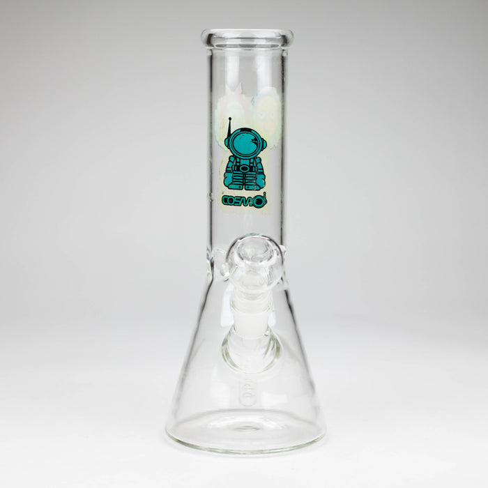 10" clear beaker glass water bong Beaker Bong Bongzie Smokes