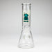 10" clear beaker glass water bong Beaker Bong Bongzie Smokes