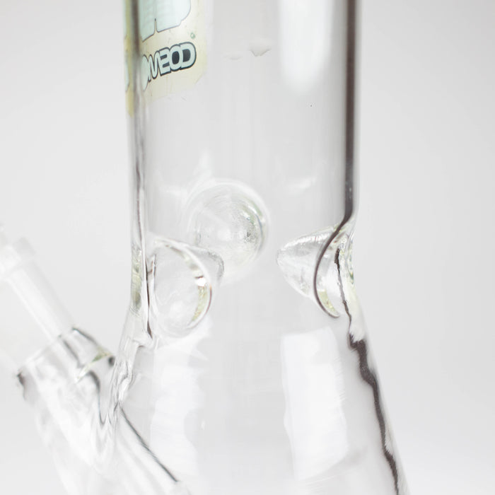 10" clear beaker glass water bong Beaker Bong Bongzie Smokes
