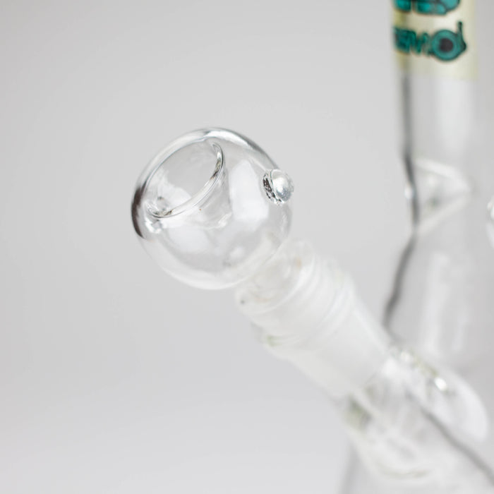 10" clear beaker glass water bong Beaker Bong Bongzie Smokes