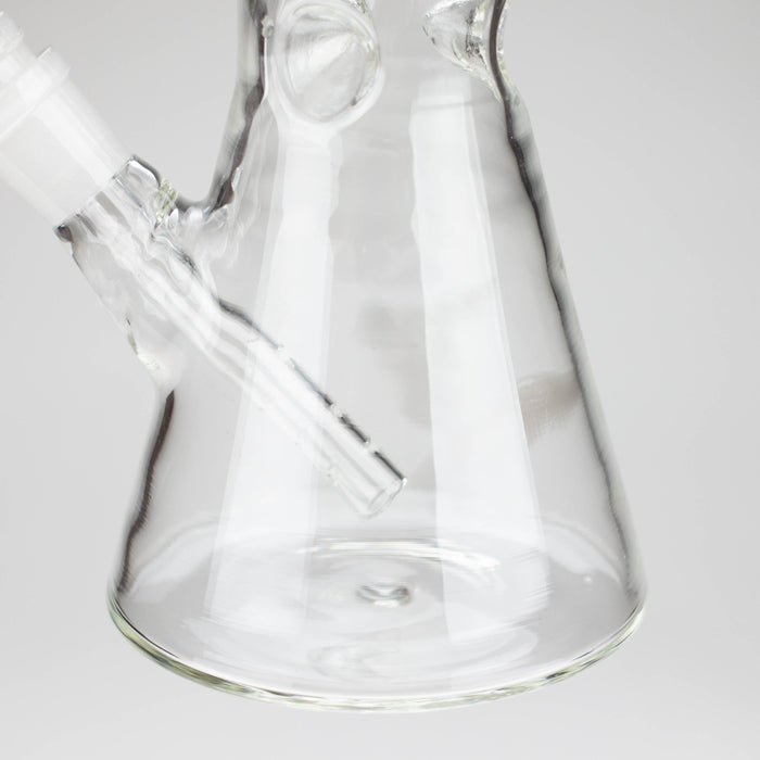 10" clear beaker glass water bong Beaker Bong Bongzie Smokes