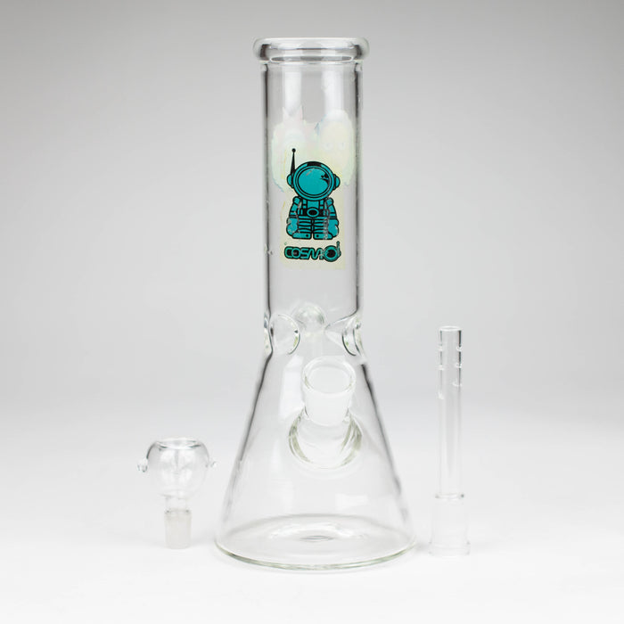 10" clear beaker glass water bong Beaker Bong Bongzie Smokes