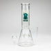 10" clear beaker glass water bong Beaker Bong Bongzie Smokes