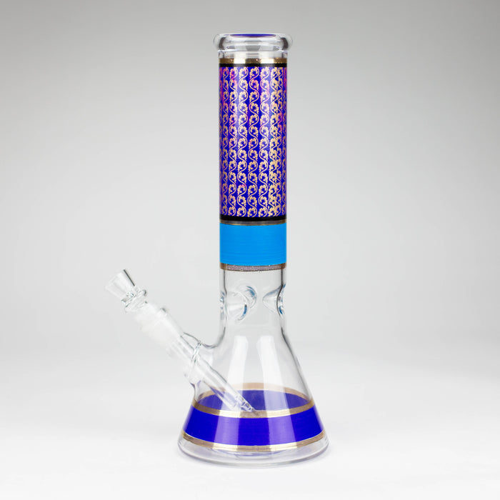 12" Royal conical glass water bong Beaker Bong Bongzie Smokes