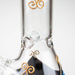 10" 3D Sky Design Glass Beaker Bong Glass Bong 777 Smoke