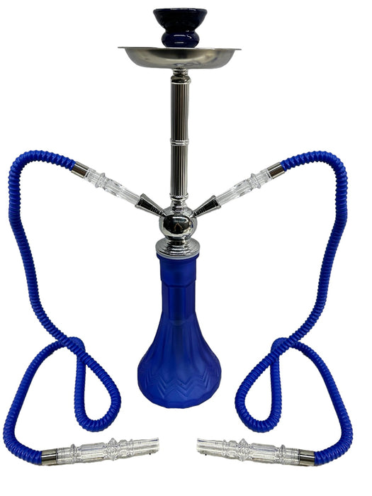 Tanya | 28" Hookah Kit - V5 SERIUSE 2 HOSE Hookah Jatiimports LLC Blue