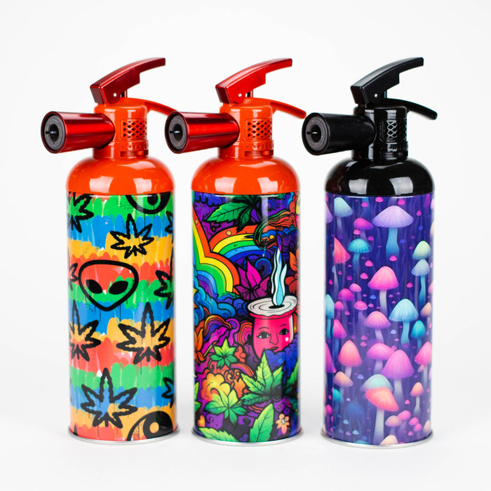 Click It | 2-in-1 Large Fire Extinguisher Torch Lighter & Stash Can Torch Canadian Distributor