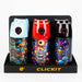 Click It | 2-IN-1 Spray Shape Single torch lighter with Stash can Lighters Canadian Distributor