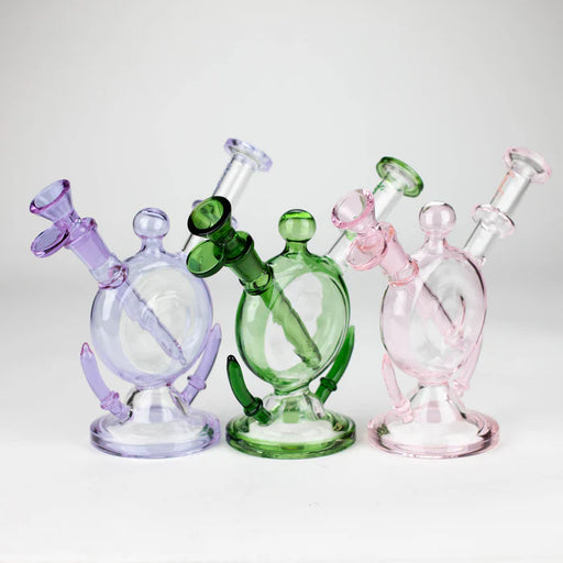 [4 Pack Bundle] Soul Glass | 7" Glass bong [S2077] Glass Bong ONE