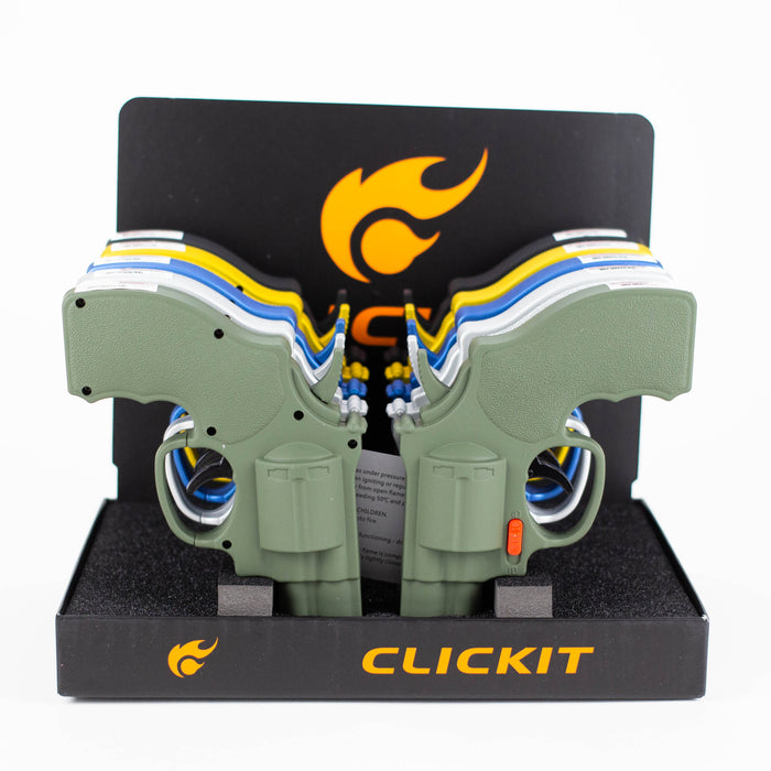 Click It | 6" Revolver Single Torch Lighter [GH-5919] Lighters Canadian Distributor