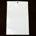 Heavy Duty Matte White Mylar Bag -Gusset style 8in x 5in - 500Count Zip Bag JC Novelty & Design
