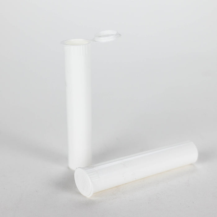 98mm Child proof Pop Top Opaque White Plastic Pre-Roll Tubes - 1000Count ROLLING ACCESSORIES JC Novelty & Design
