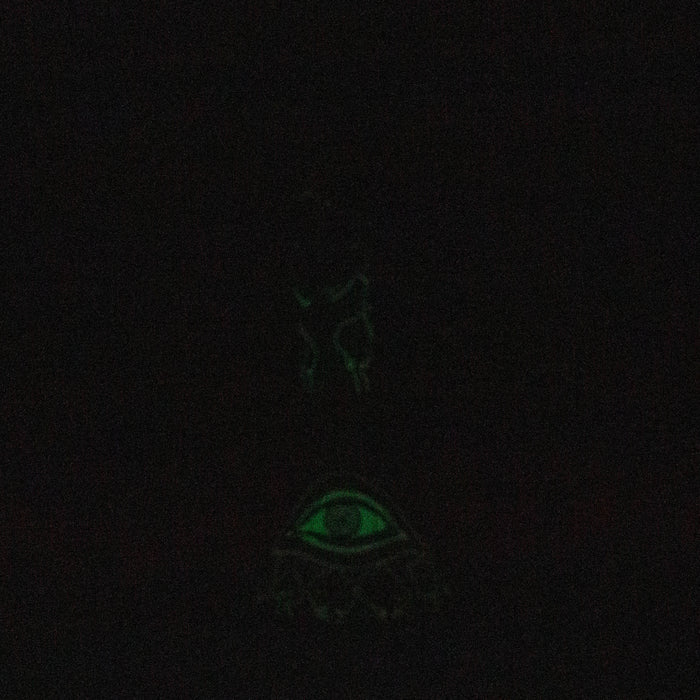 Z10" Glass Bong With Eye Design Glass Bong 777 Smoke