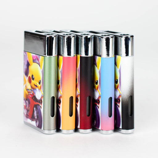 ZFancy Metal Torch Lighter With Cartoon Design Assorted Torch 777 Smoke
