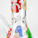 Z10" Glass Bong With Cartoon Design Glass Bong 777 Smoke