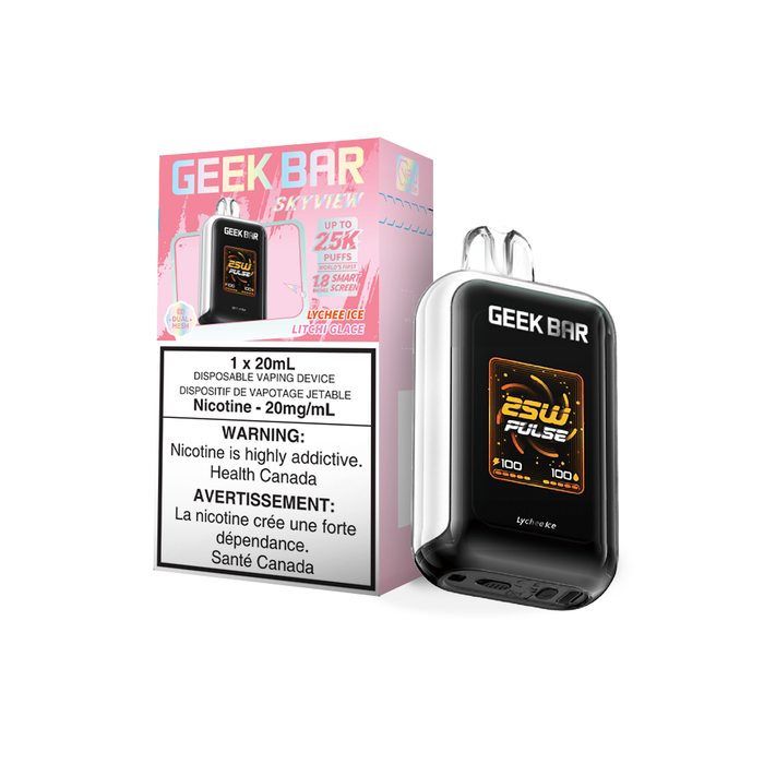 [ON] GEEK BAR | Skyview 25K Puffs Box of 5 Ontario Excise Tax TJ VAPE