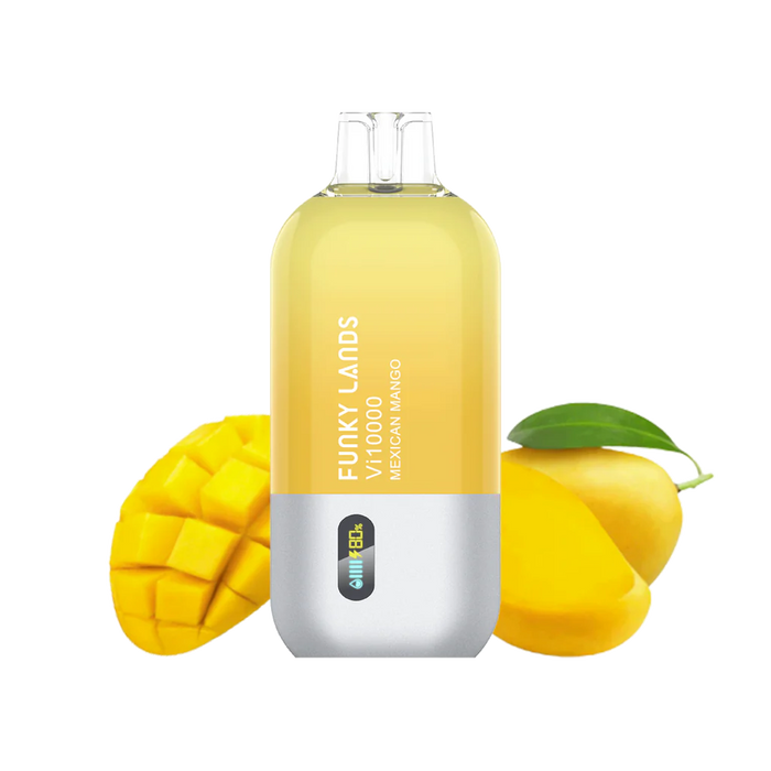 [ON] FUNKY LANDS | Vi10000 puffs Ontario Excise Tax TJ VAPE Mexican Mango